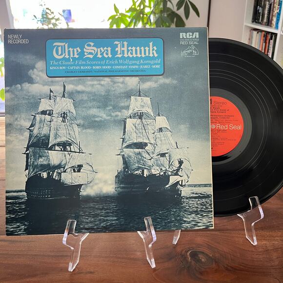 The Sea Hawk The Classic Film Scores Of Erich Wolfgang Korngold LP 1972 RCA - Picture 1 of 9